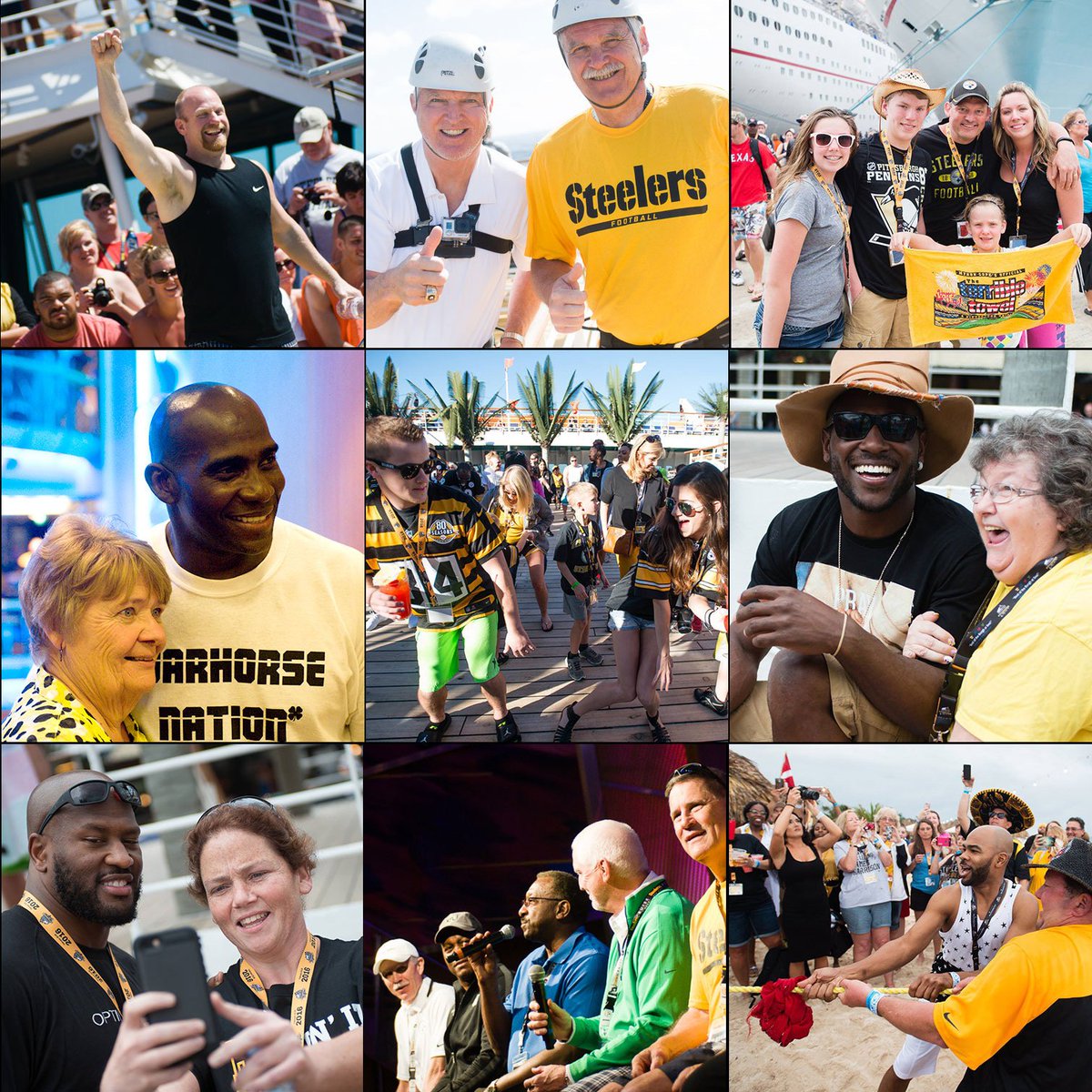 Vacation will be Legendary! I'M READY! Who's coming with Joe Greene, @ToneTime10 , @L_Bell26 , Joey Porter, and I? legendsofpittsburghcruise.com