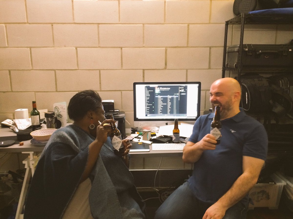 ElementalBrew's tweet image. Really enjoyed @TF_Studio_LDN soft launch party with @ElementalBrew beers.