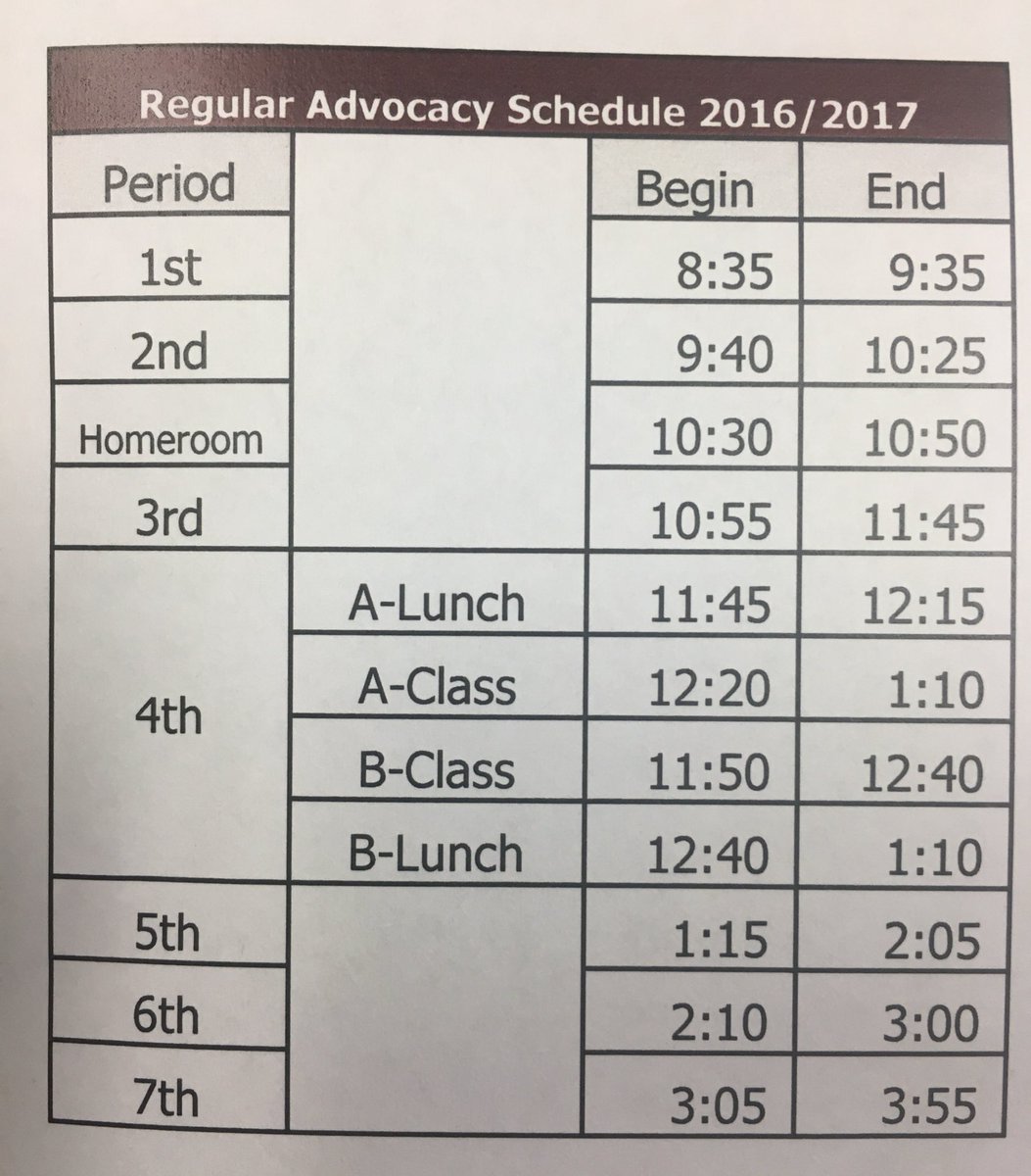 Heightsmagnet's tweet photo. Monday's schedule https://t.co/7MYra337fM