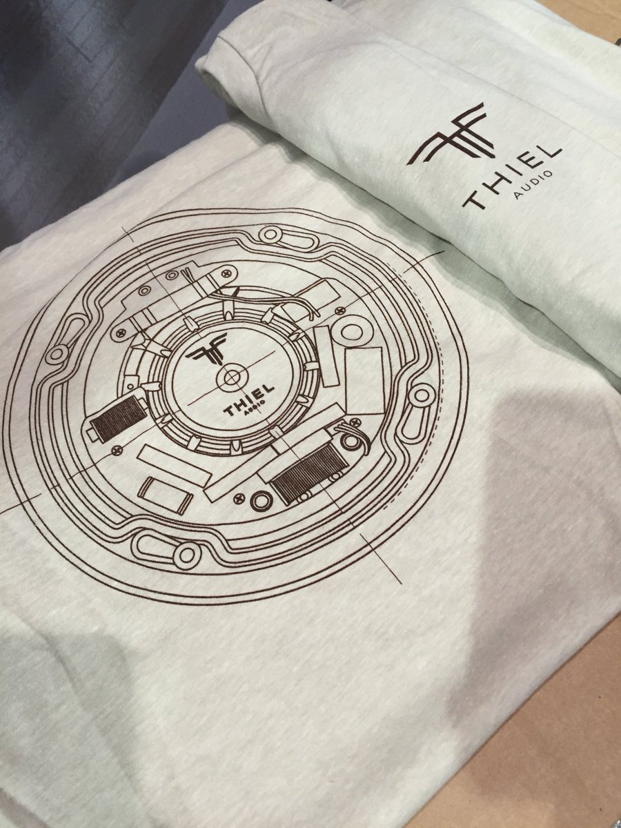 ThielAudio's tweet photo. Follow us on Twitter and come get a THIEL Audio t-shirt from our booth! Central Hall 17614! #CES2017 #CES #Audio #techeast https://t.co/0QU4GBk40C