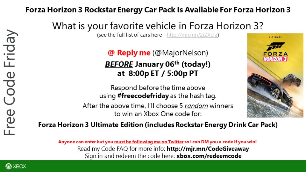 Ring in the New Year with the Forza Horizon 3 Rockstar Car Pack - Xbox Wire