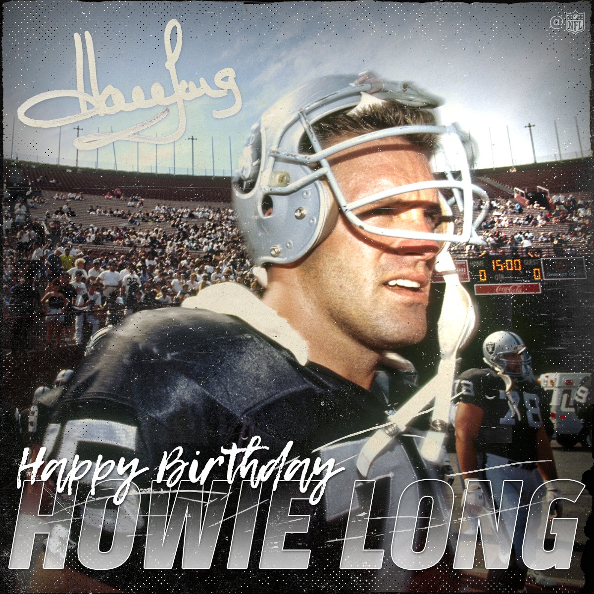 NFL \"One of the greatest RAIDERS ever...

Happy birthday, Howie Long!    
