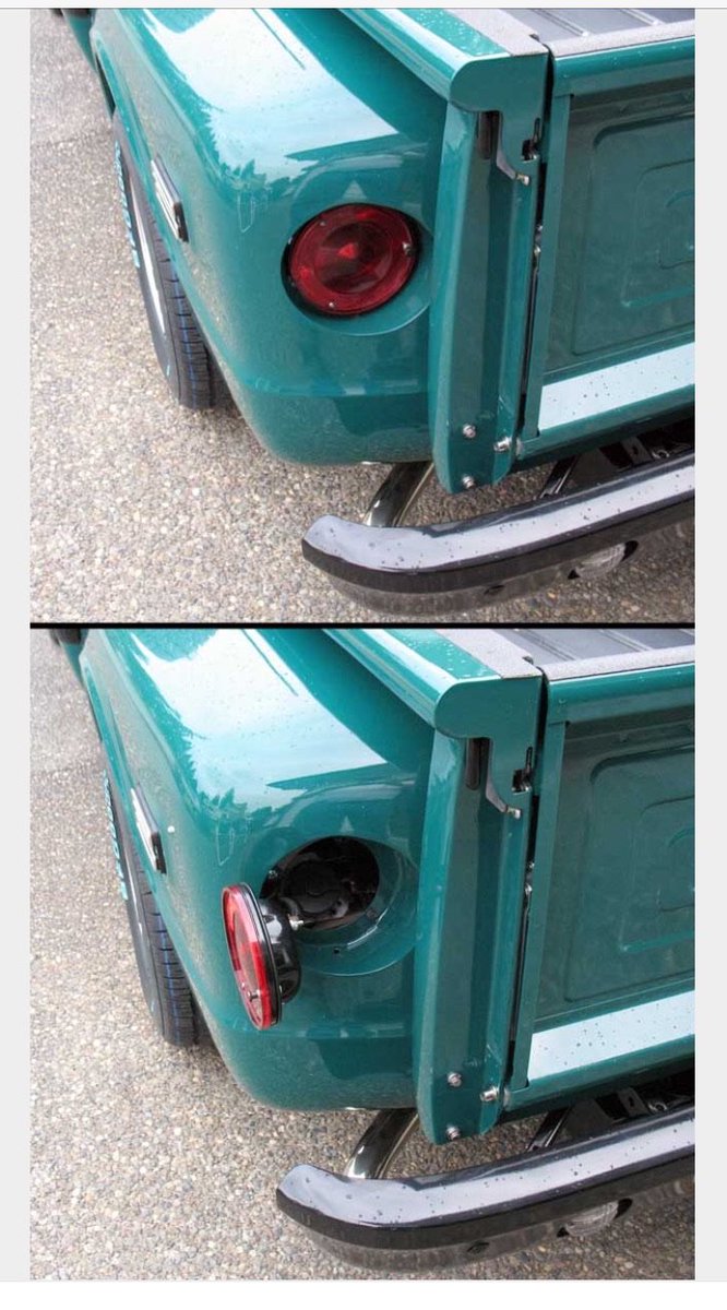 c10source's tweet image. Luv this... frenched taillights and a secret gas filler door. Whatcha think? #c10source #c10trucks #cool