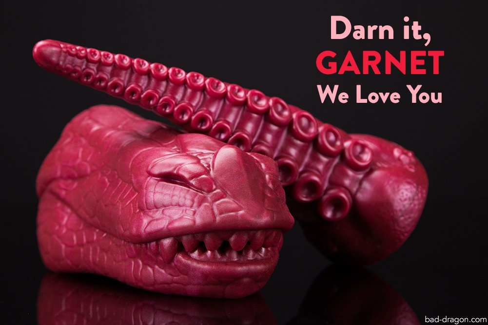 Bad Dragon News On Twitter All Month Long Get January S Birthstone Color Garnet As A Special