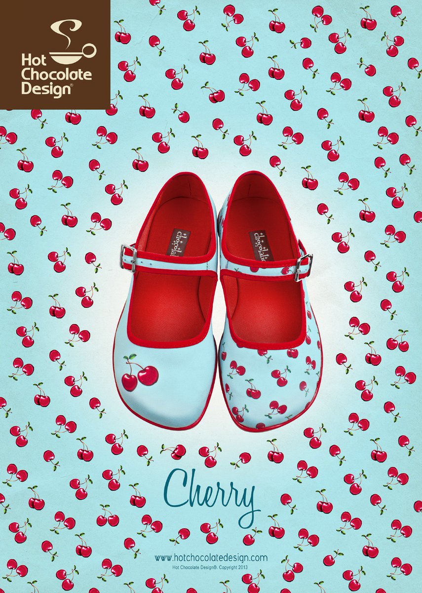 hotchocolated's tweet photo. チェリーの季節じゃないなのに、チェリーを楽しめる！https://t.co/ARGdn9Usmh #FruitPatterns  #shoes https://t.co/mBH4BLoqFH