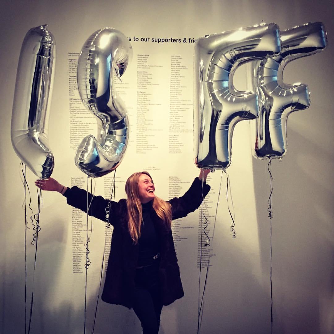 Cleo Samoles Little at <a href="/LSFF/">London Short Film Festival</a> opening night - whoop whoop.  #LONDONCALLING #shortfilm   Watch our film - Knock Down Ginger!