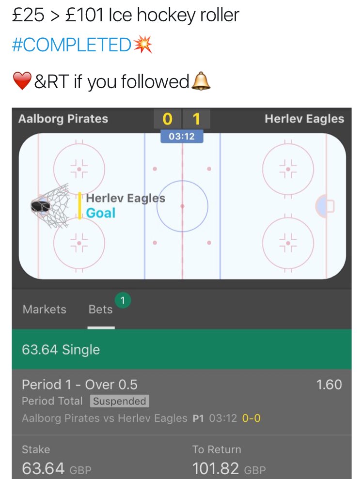 InPlaayTiipster's tweet image. 💎 PREMIUM GIVEAWAY 💎 

LIKE &amp;amp; RETWEET TO WIN!

2 X £100 ROLLERS COMPLETE
20/22 INPLAYS WON
10.88 ACCA LANDED 

🤞🏼WINNER PICKED ON MONDAY 🤞🏼