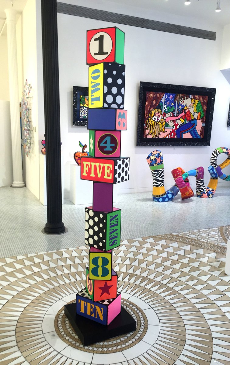 ToddGrayStudios's tweet photo. "Meepdorf" by #toddgraystudios #EdenFineArt #SoHo #NYC #popart #contemporaryart #totem #countdown #numbers #love #Top10of2016 @EdenFineArt_ https://t.co/81WZoybHiC