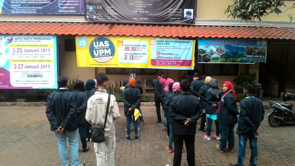 Peserta LDO (Latihan Dasar Organisasi) at kampus A ranco