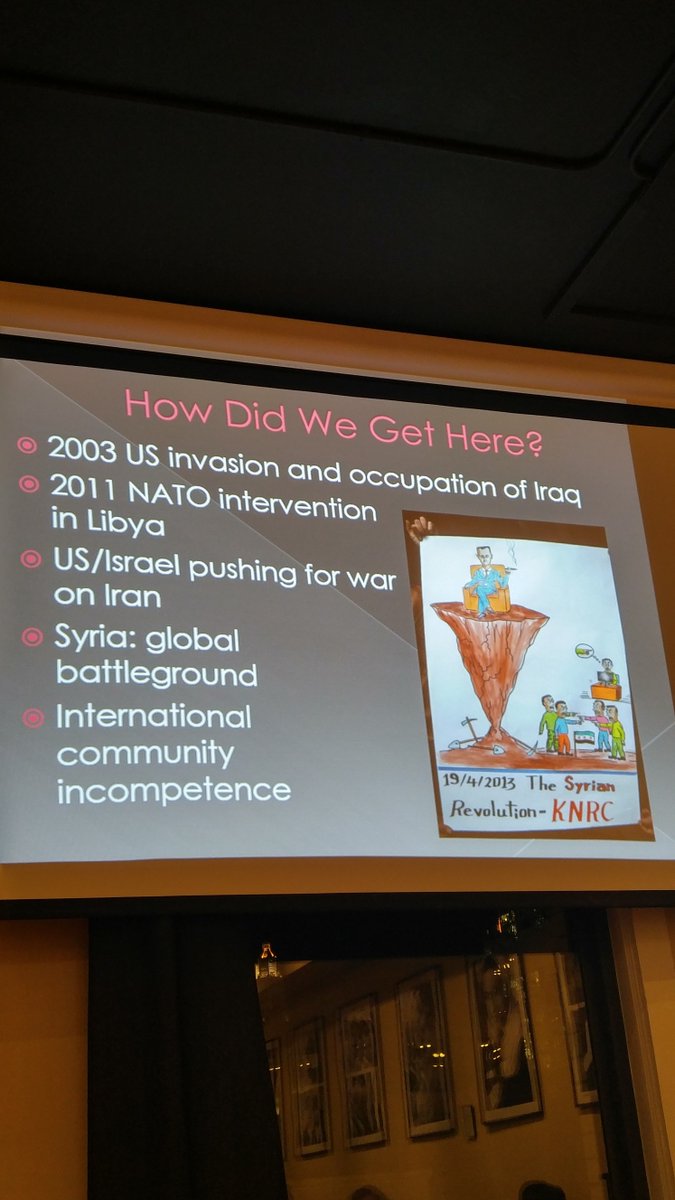 MuslimsOrganize's tweet photo. #Syria 101: How did we get here? Putting the current situation in global context w/@ramahkudaimi of @MAWPF15 https://t.co/fEhGM3FoRm