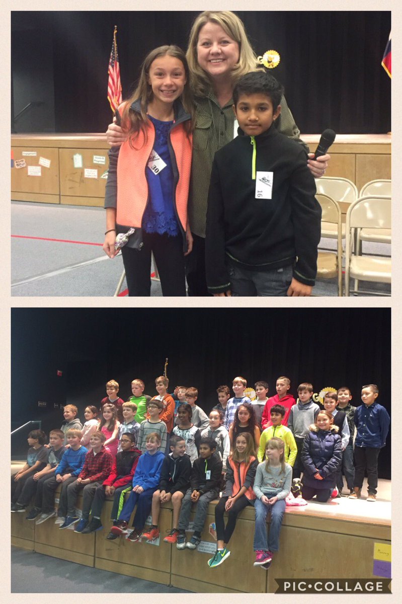Spelling Bee Success-Congrats to all students who participated along with Isabella King-champion/Arnav Sivakumar-runner-up!  #wsewildcats