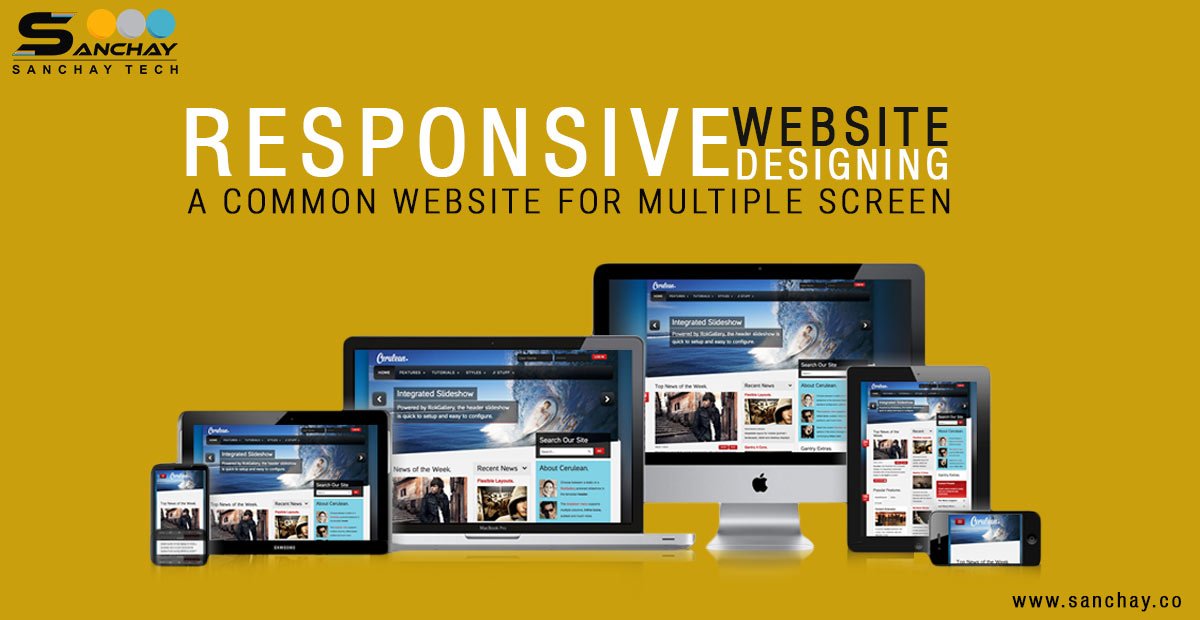 SanchayTech's tweet photo. Screen sizes are always changing, so it's important that your site can adapt to any screen size, today or in the future. #ResponsiveDesign https://t.co/xKy47I05gx