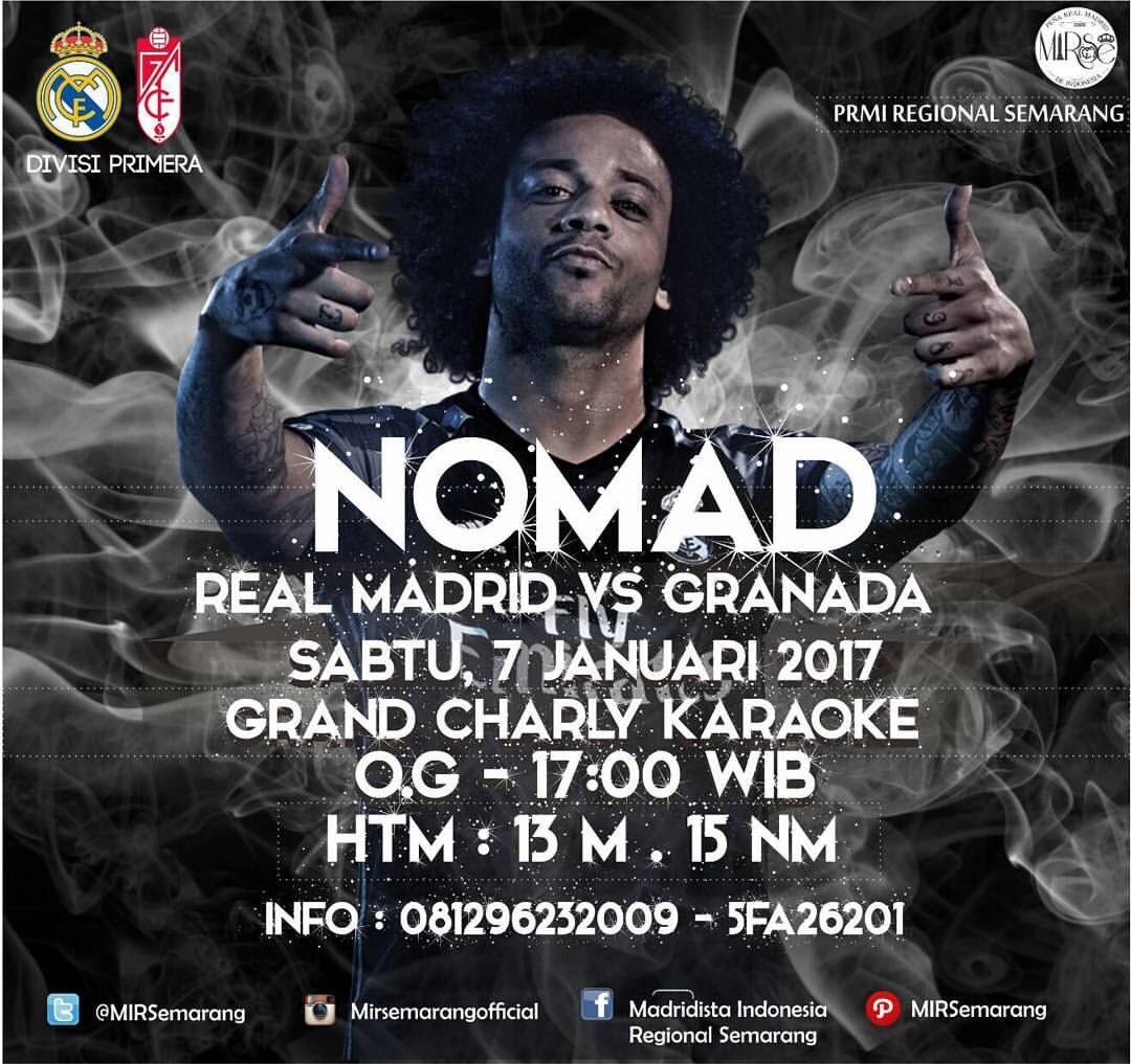 @MIRSemarang NOBAR malam ini! Yuk lihat aksi Ronaldo cs vs Granada! #NobarSemarang
