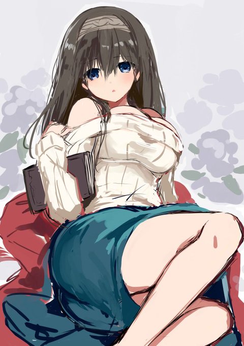 まだラフのところですけど…久しぶりに鷺沢さん描いてみった。 