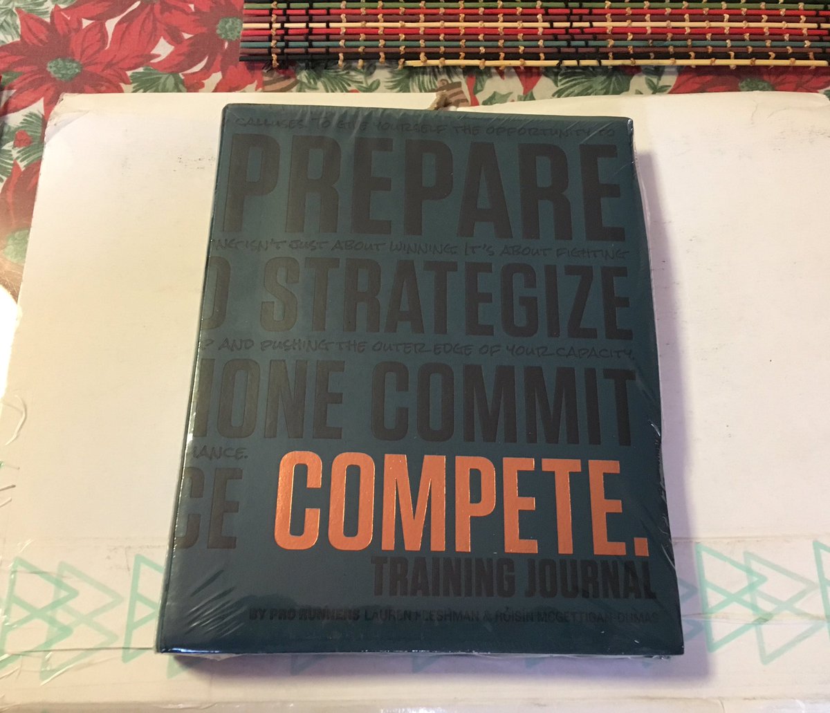 gstzombie's tweet photo. @debbiestodo Your Chrissy present has arrived! #CompeteTrainingJournal https://t.co/G6OyZYe3Gz