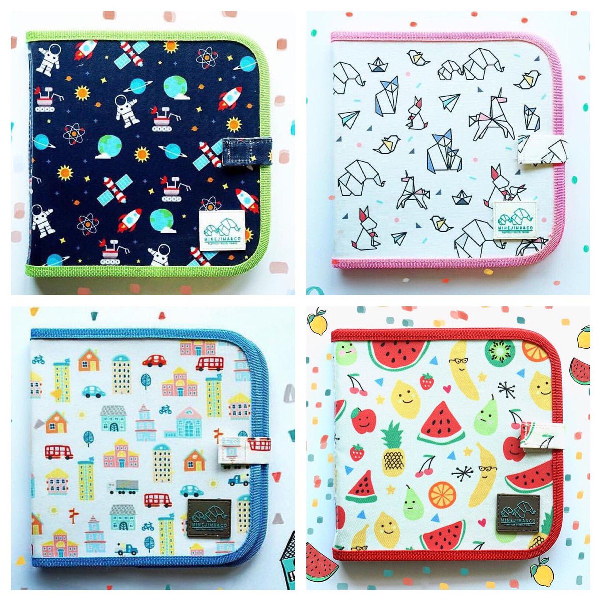 MinejimaCo's tweet photo. Our Chalk-It Books come in five fun designs, and each book comes with a pack of four Chalk-It Sticks. Only $38.50 at https://t.co/WaNdI1aZxA https://t.co/yl6ztt9XSM