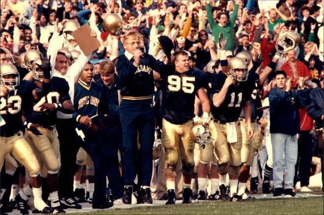 Happy 80th Birthday, Lou Holtz: 1986-96 Notre Dame Head Coach //  