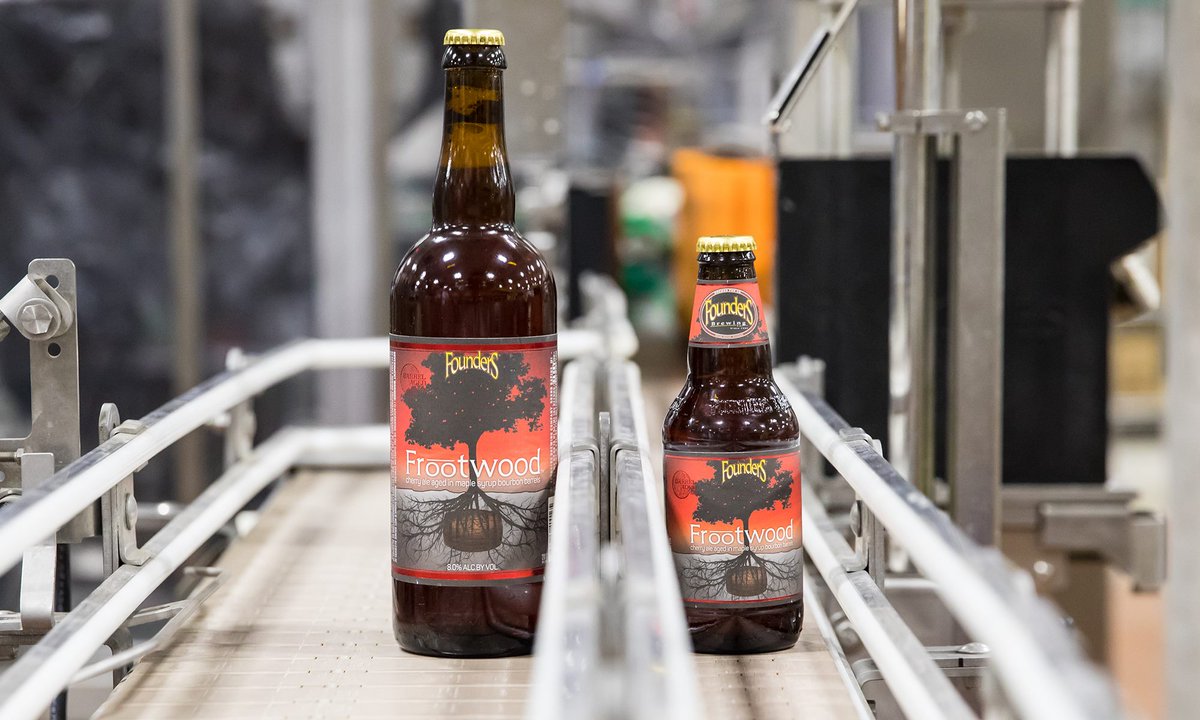 Masterfully crafted, aged to perfection &amp; now rolling down the line. 4-packs &amp; 750mLs of Frootwood coming soon! bit.ly/frootwood