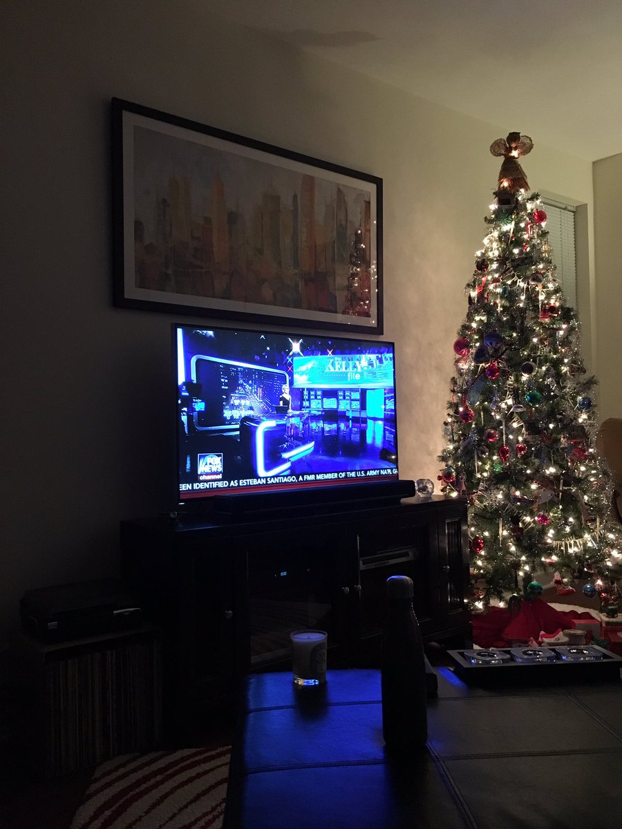RaeganMedgie's tweet photo. Bravo @megynkelly I look forward to your debut on @NBCNews (Don't mind my version of @rockcenternyc Christmas Tree #gettingyouready!) https://t.co/o5lAOAoo1p