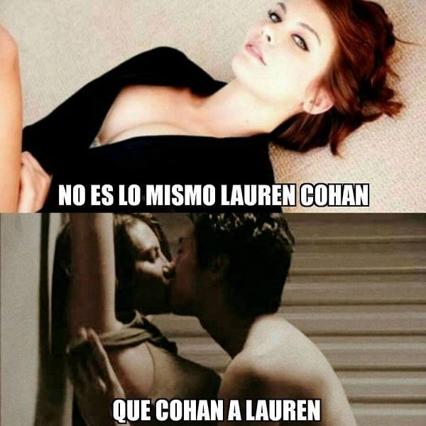 Happy Birthday Lauren Cohan Aja me dio risa xD 