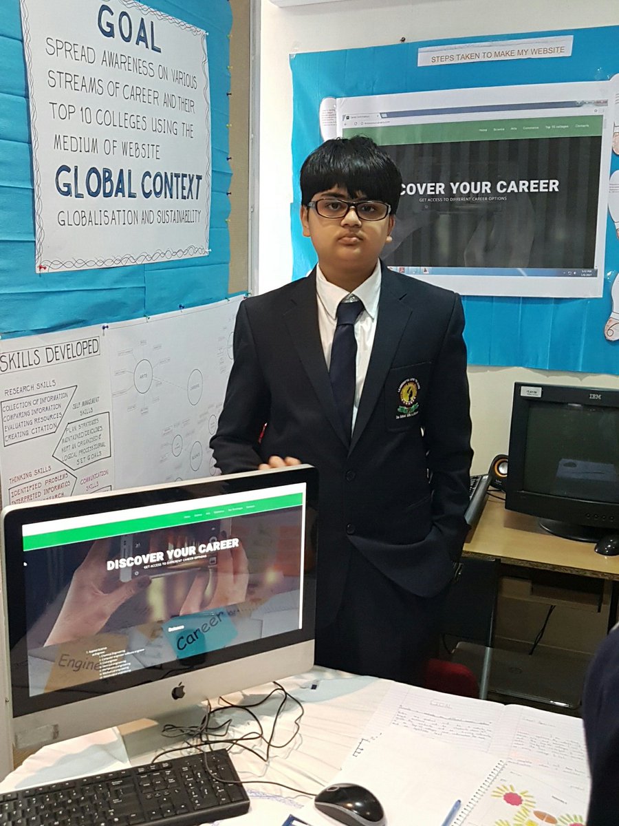 Victoriouskidss's tweet photo. Hridai Gathani flaunting his digital skills with his well informed website https://t.co/5Tn8ETwf8i
#VKE #MYP5 #PersonalProjectExhibition https://t.co/PZSVepzZ7T