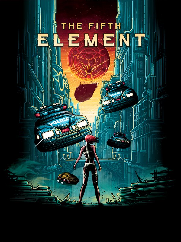 iheartflix's tweet photo. Killer #Artwork for #TheFifthElement by #danmumford - see all is cool stuff at https://t.co/XYVZw4YKqU  #movieart #wallwart #illustration https://t.co/83RrwxfIPz