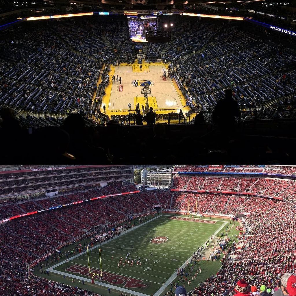 mpawky's tweet photo. From Levi's to the oracle. I like how this first week of 2017 is shaping up! https://t.co/gF1hTSeXGj https://t.co/VsxXlVNYct
