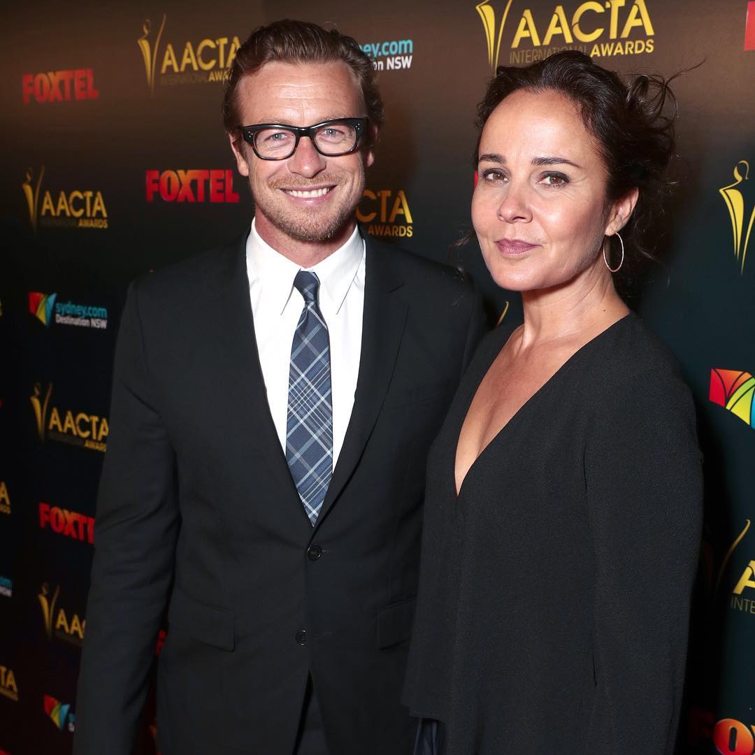 SimonBakerFP's tweet photo. #SimonBaker and #RebeccaRigg at the #acctas 2017 https://t.co/OtsTzwPv5T