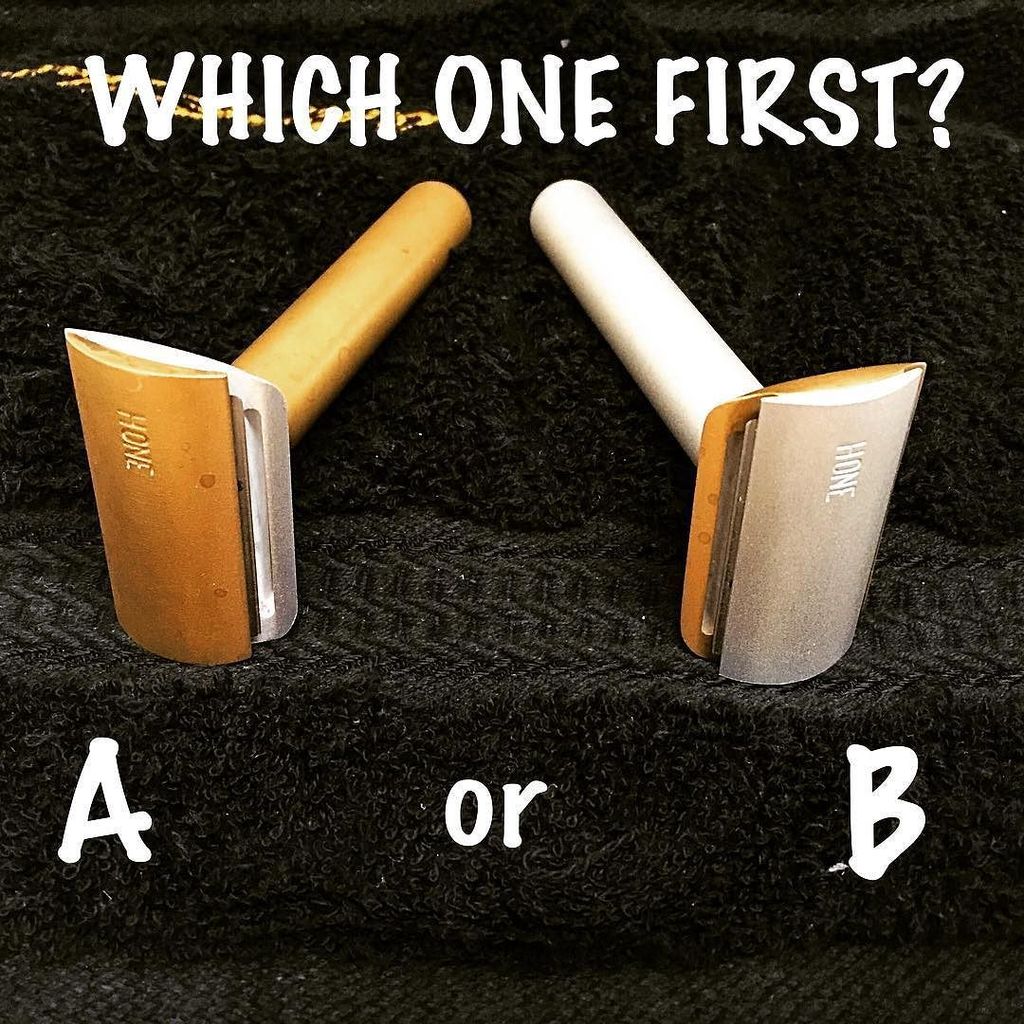 TheCleanShaver's tweet image. Time to start testing some @hone_shaving #type15 #hybrids for next week's #showdown. Which… ift.tt/2iNZKmS