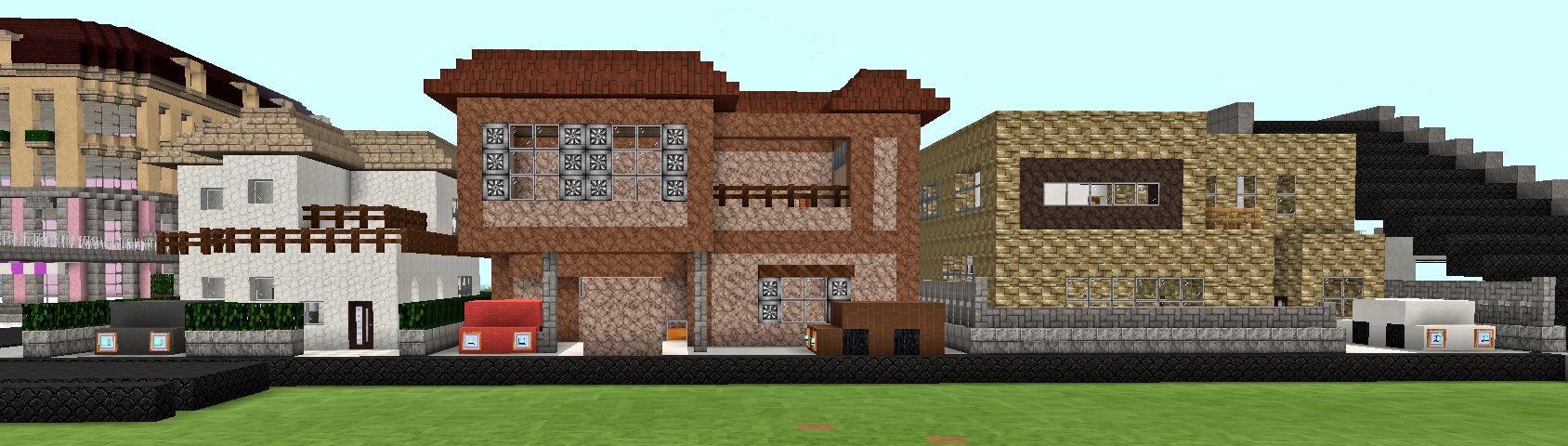 Craftboy マイクラpe Na Twitteru 一戸建て3棟完成 住宅街作りたい マイクラpe マインクラフトpe 家 Minecraft街作成中 T Co Z8ehho1sok Twitter