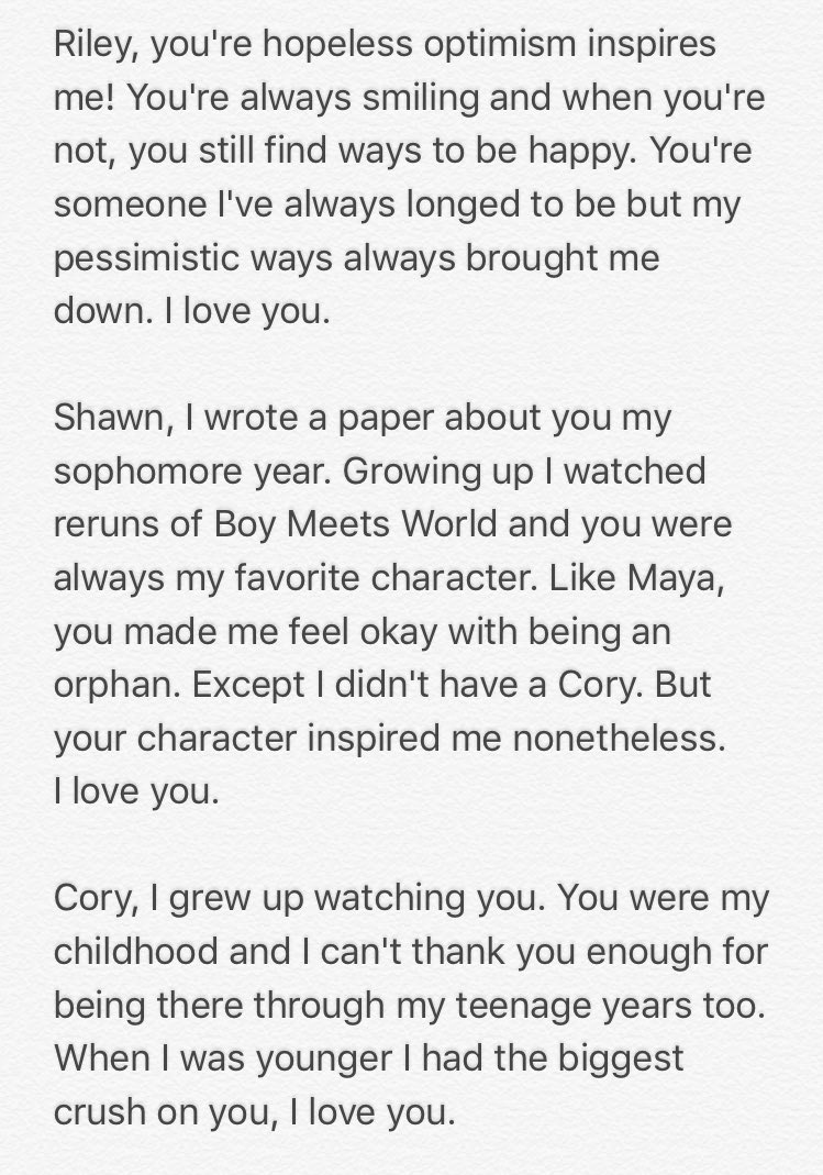 skylarblossom_'s tweet image. A letter to my favorite show and my favorite people. I love you guys so much, and I hope you all read this.
