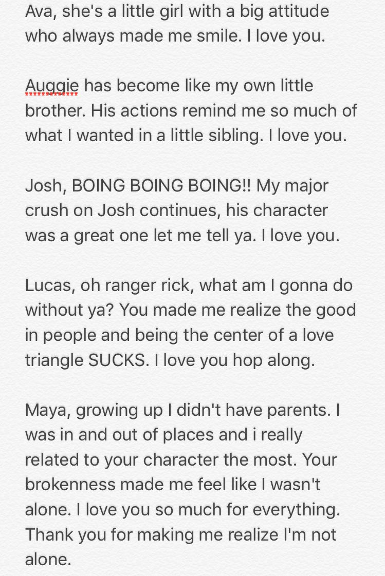 skylarblossom_'s tweet image. A letter to my favorite show and my favorite people. I love you guys so much, and I hope you all read this.