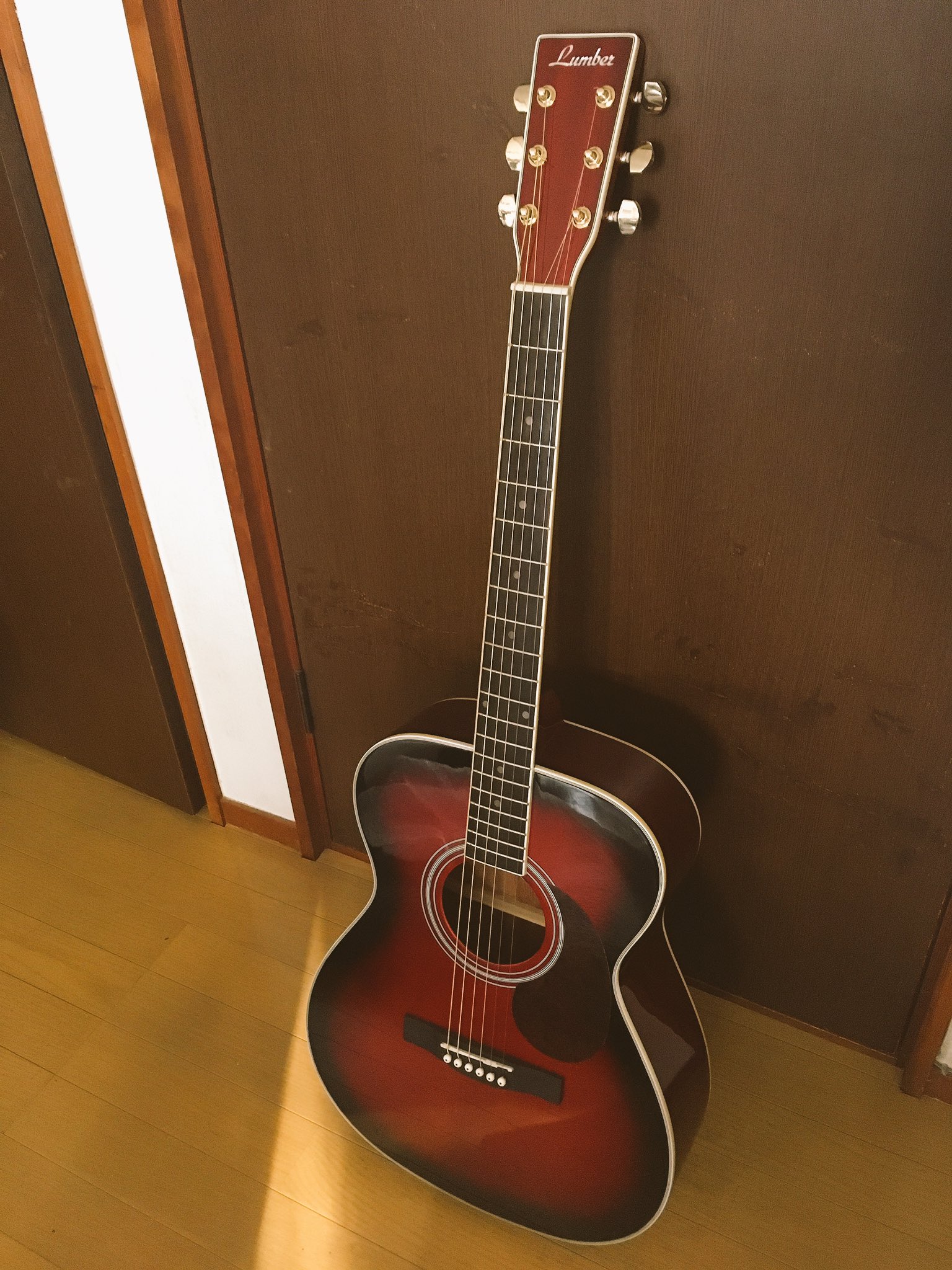 美品 Lumber ランバー アコースティックギター LFG10RDS（うち