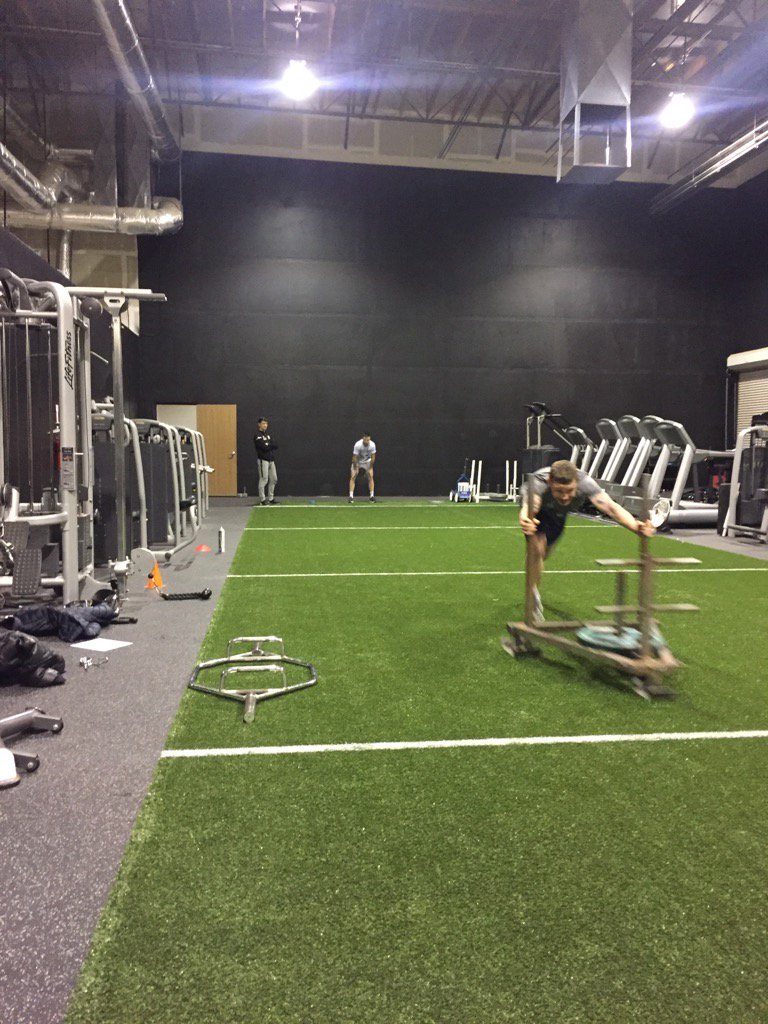 ClonesCyclone's tweet photo. @RealCFrampton &amp; @JoshTaylorBoxer pushing the sledge at @Iamphase1 a phenomenal facility. Covering all the bases. https://t.co/x2I84YWUvI