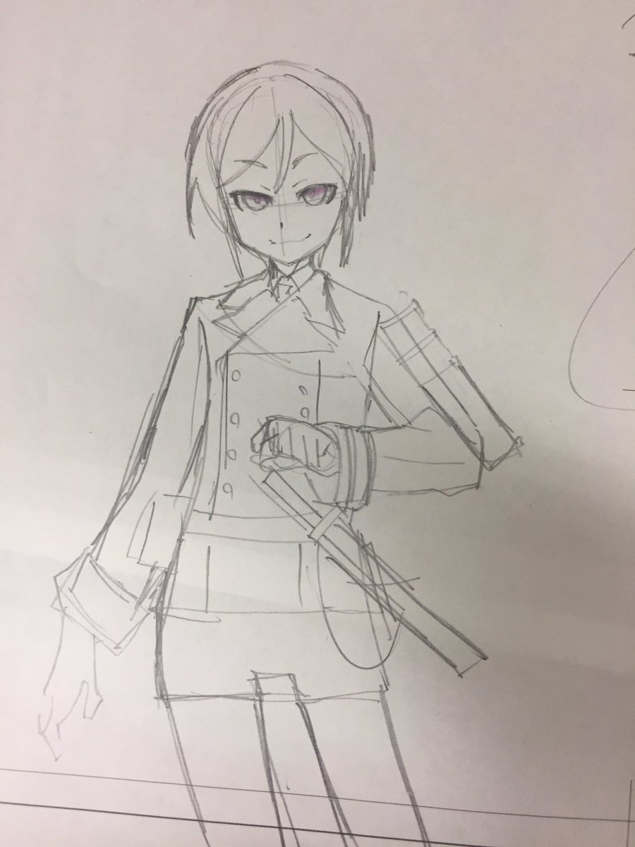 三日月宗近(刀剣乱舞) 「なんか書き損じ落書きたち 」|仏彼岸のイラスト