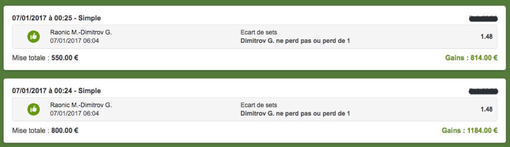 Pronos__Center's tweet image. Bouumm ça passe encore 🤑

Dimitrov prend 1 set à 1.48 ✅

🎁Série de 4/4 sur la page mais peu de soutient, je poste pour le 5/5 à 350 abonnés🎁
