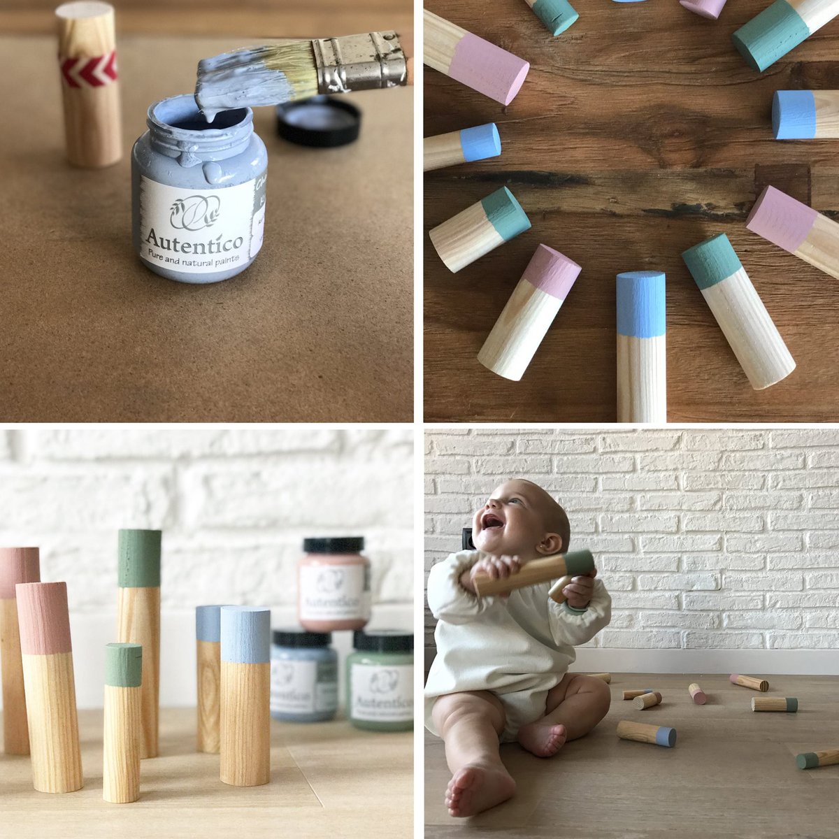 Autentico child safe Vintage CHALK paint. #autentico #autenticopaint