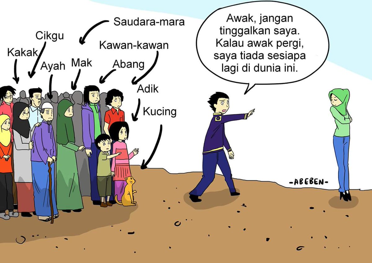tarbiahsentap's tweet photo. Sedarlah.

Janganlah dibutakan oleh cinta palsu...

Tolehlah ke belakang, &amp; berikanlah cintamu itu kpd yg halal bagimu.

#LukisanTarbiah https://t.co/cZcsmHnVz9