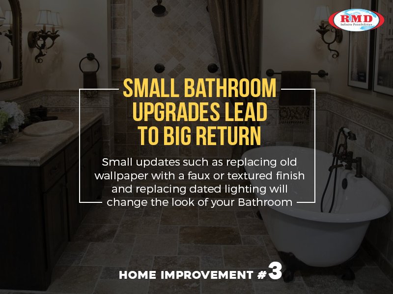 RMDBoards's tweet photo. Bathroom updates are always a smart move and can be done without denting your wallet. #HomeImprovementTip #IAMRMD #RMDDubai #UAE #Dubai https://t.co/hoRHJhrCeP