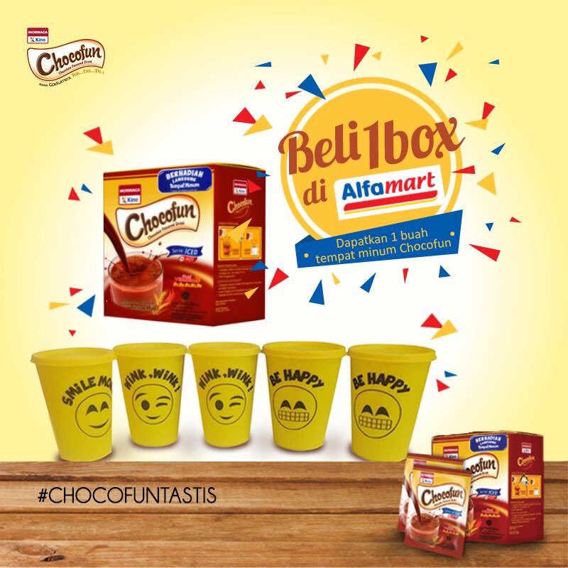 chocofun_ind's tweet photo. Mau tumbler eksklusif? Bro &amp; Sis bisa dpt di Alfamart loh^^ Setiap pembelian 1 box Chocofun, bakal dpt 1 tumbler eksklusif^^ #ChocoFunTasTis https://t.co/PChSXB6cAl