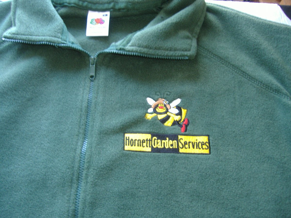 getembroidered's tweet photo. Embroidered fleeces for Hornett Garden Services #wellingborough https://t.co/0MCA4yYDgp