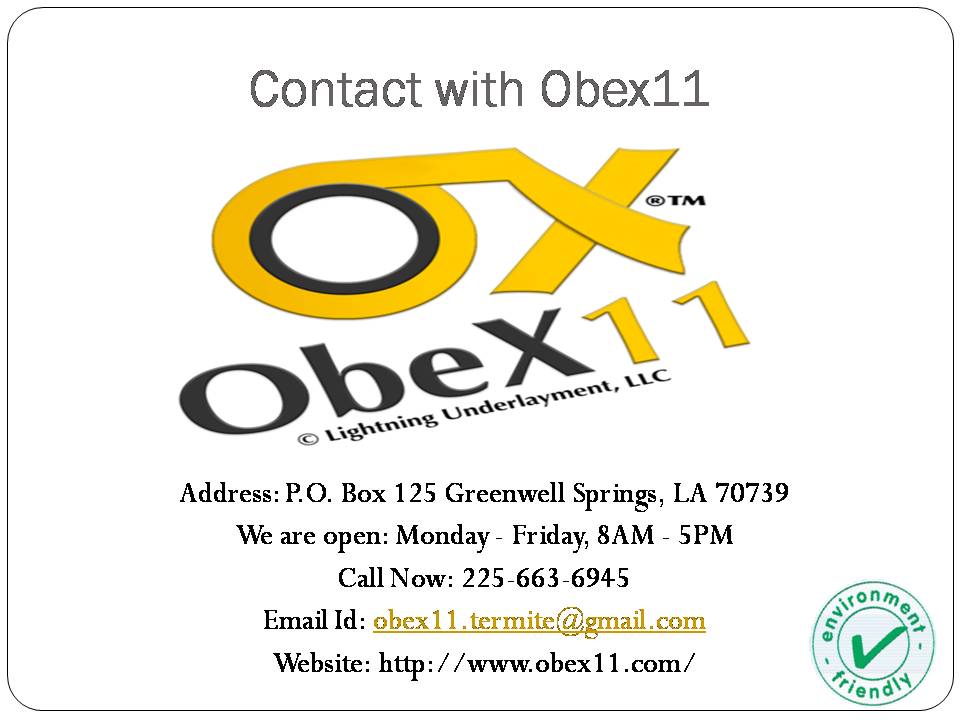 obex11plastic's tweet photo. ObeX11® is 100% natural and repels termites. When installed in new construction it provides protection
https://t.co/eN68UlgR3U https://t.co/53Hv0dAC5o
