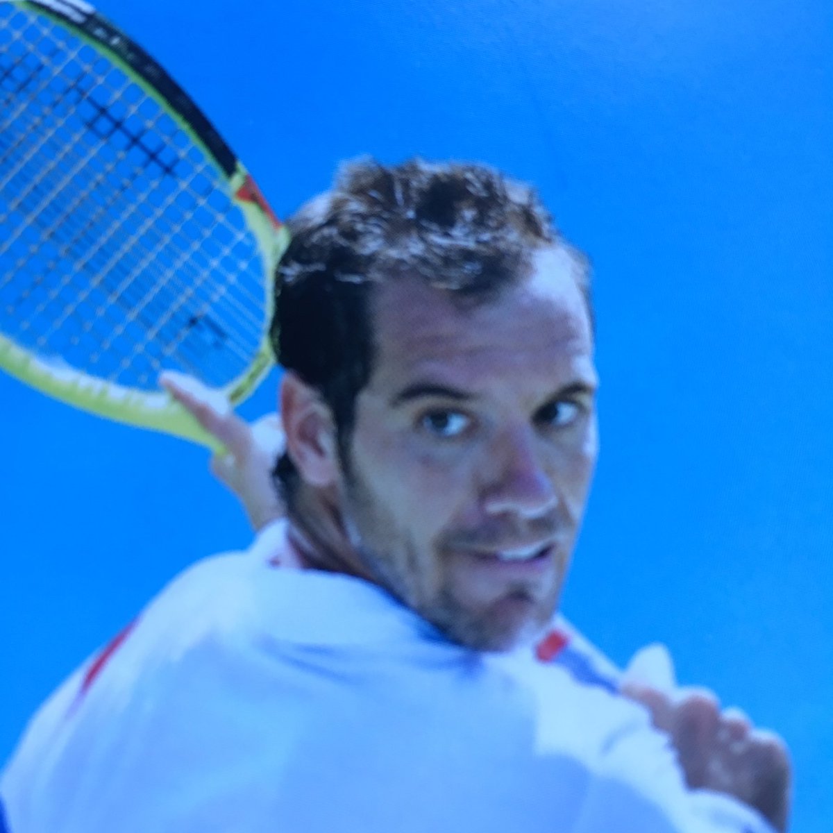 bigdazpatsy's tweet photo. @hopmancup Final France 🇫🇷 v USA 🇺🇸 @richardgasquet1 takes the first set 6-3 in 34 min v @JackSock @720Perth @abcgrandstand @courttalk https://t.co/1LZc7OkUPS