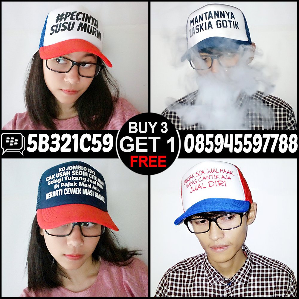 MyCustomHat's tweet image. PALING HITZ! topi custom dengan kata-kata dan design sesukamu, banyak pilihan warna.

PIN: 5B321C59