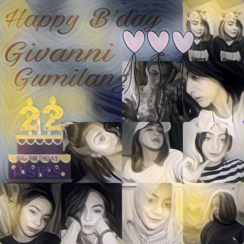 Happy b'day neng givani,pjg umur,sehat terus,lancar rezeki,lancar karir,dlm perlindungan ALLAH,btw b'day kita samaan 😆😆 ,❤️❤️❤️😘😘😘😘