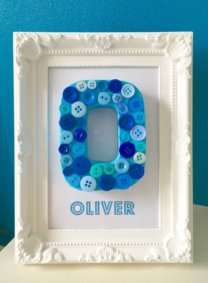 lovelettersbya's tweet photo. Blue Button Letter, Personalised gift, Christening gift, New baby boy gi… https://t.co/xKtAH2ozGr #Etsy #ButtonFrame https://t.co/zsBE0g3a25