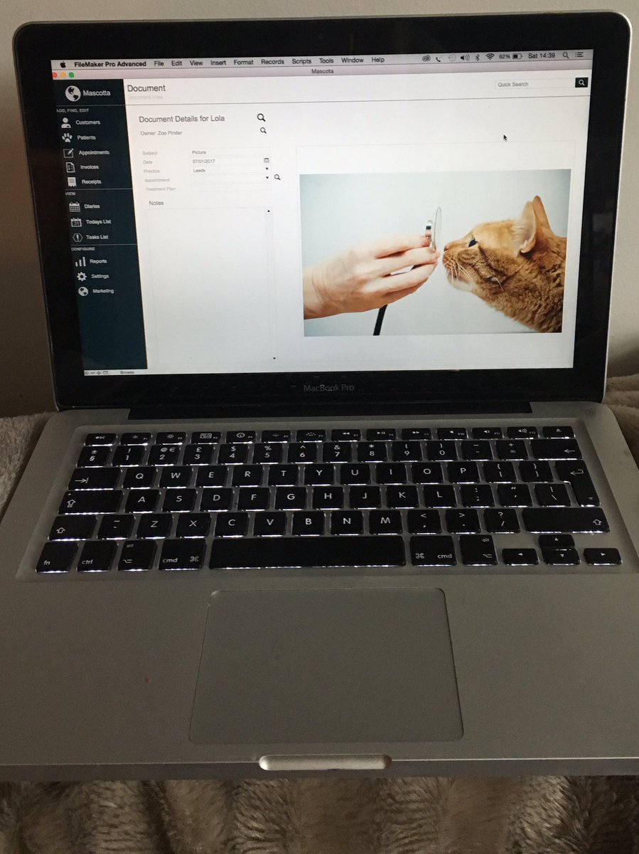 Mascota Software is feature packed. Prices start from just £50 a month, get in touch.