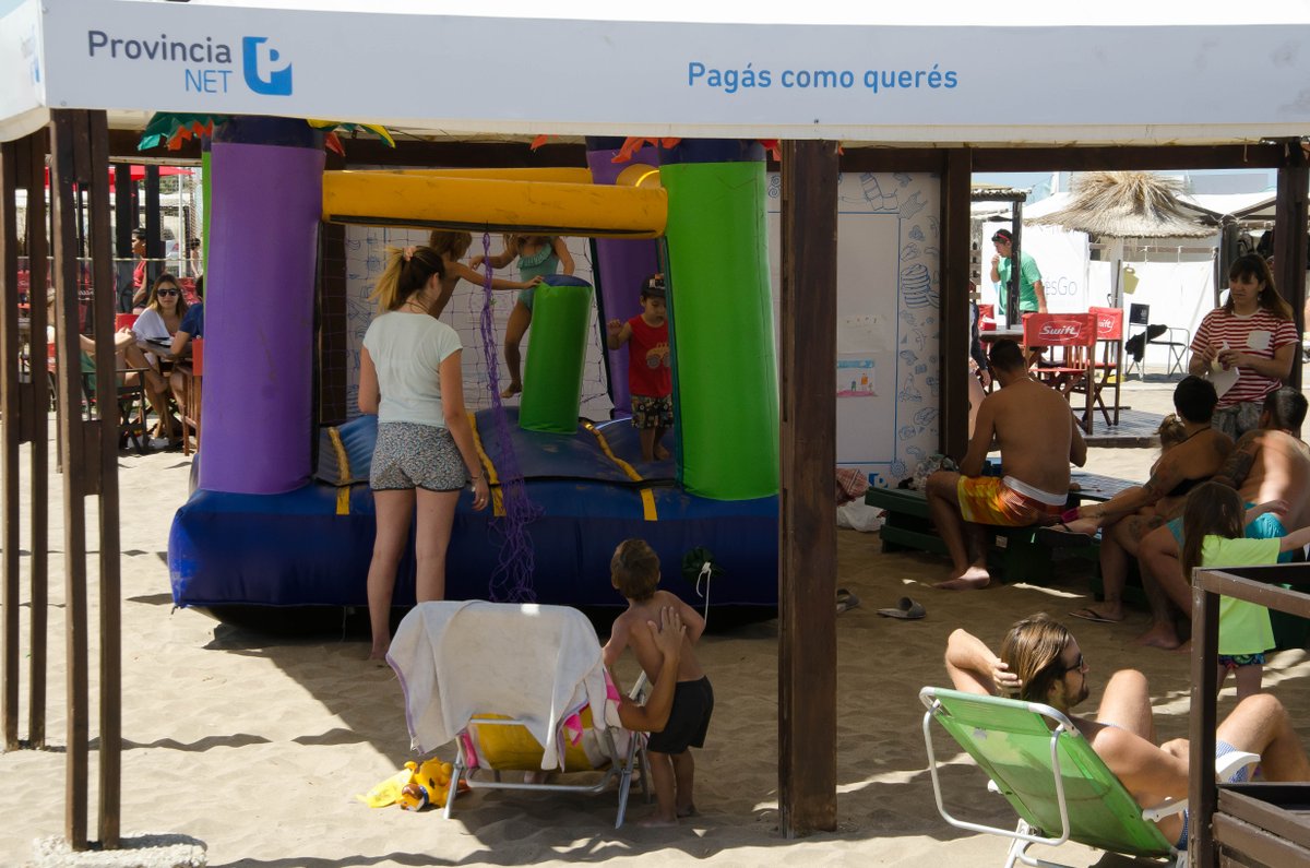ProvinciaNET's tweet photo. Este fin de semana no dejes de participar de las actividades de #ClubNET en el parador #ArenasBlancas #MDQ ¡Te esperamos! https://t.co/gqN6fHytrQ