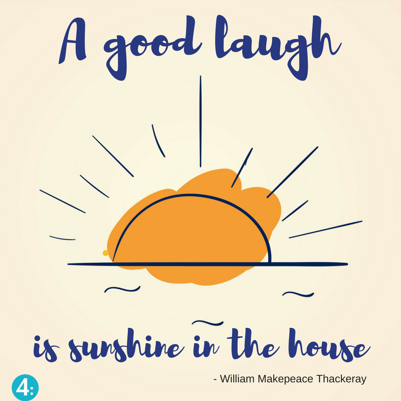 Here's something to add to your weekend to-do list...make someone laugh!