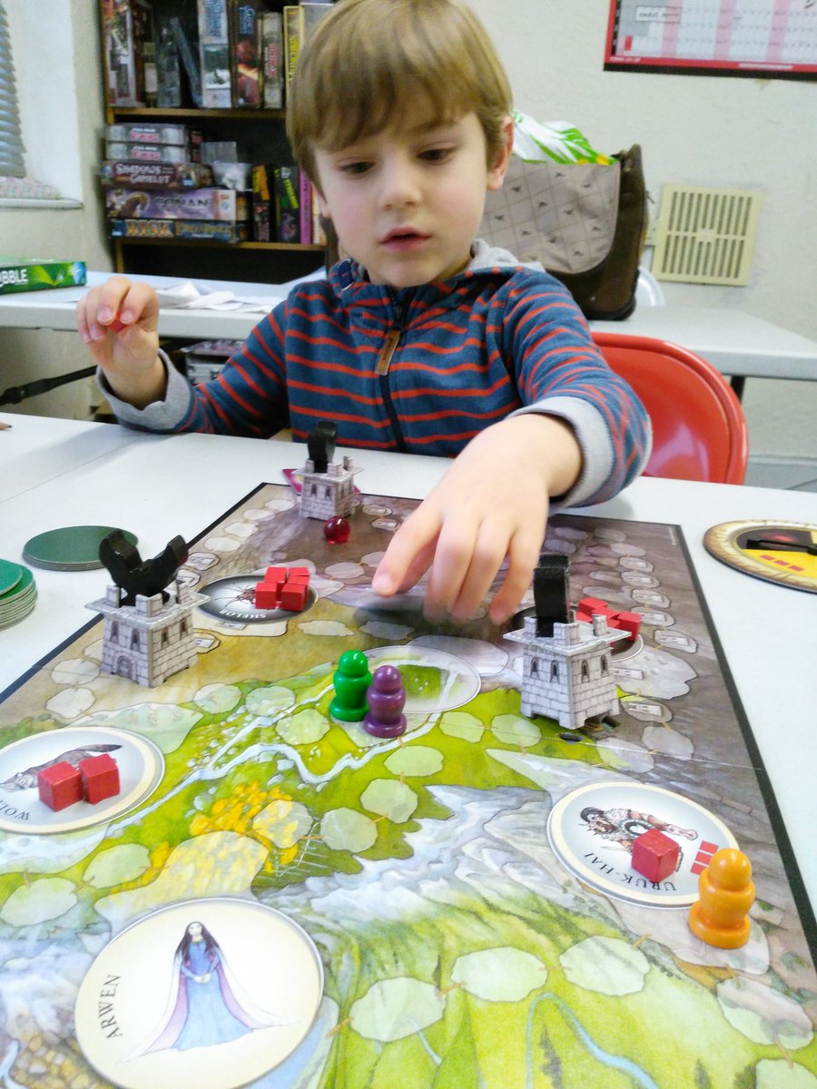 MostMons's tweet image. Creating a new generation of gamers at @ForbiddenPlanet Liverpool! It's just a bit hard to explain why the Hobbits aren't cooperating...
